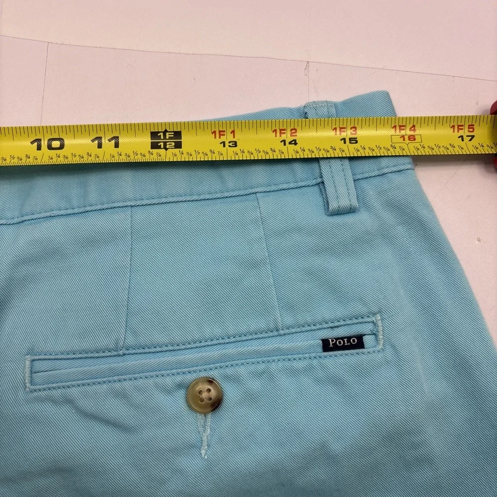 Polo Ralph Lauren Shorts Mens 32 Blue Classic Fit 9